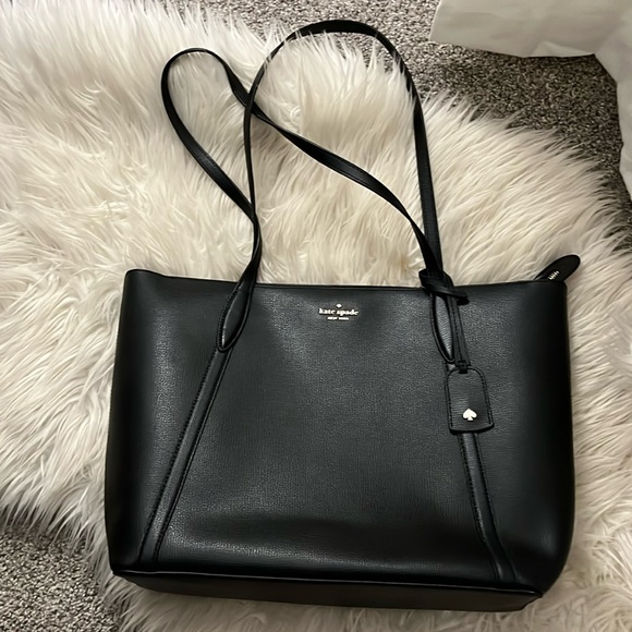 Kate spade black tote - Picture 1 of 6